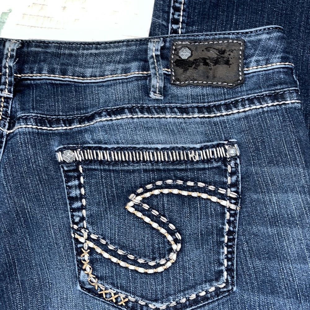 Silver jeans company women’s plus size 22/31 Aiko bootcut - Picture 2 of 12